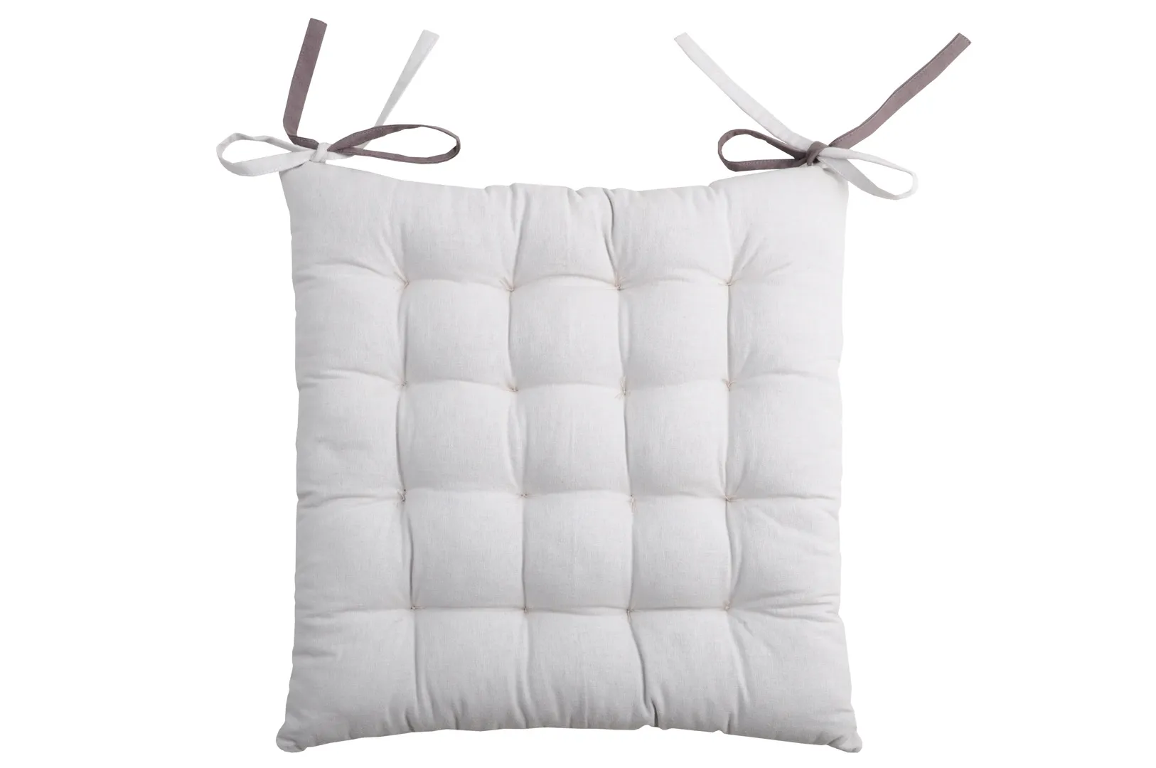 CU1490056GAL_3 Pernă de scaun Duo Gri/Perla 40X40 cm, culoare gri/perlă, 100% bumbac - imagine 1