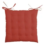Pernă de scaun Duo Caramiziu/In 40X40 cm, culoare cărămiziu/in, 100% bumbac