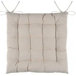 Pernă de scaun Duo 38X38X3.5 cm, culoare in, 100% bumbac