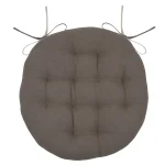 Pernă de scaun Ronde Duo Greige/In 38X38 cm, culoare greige/in, 100% bumbac