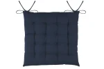 Pernă de scaun Duo Albastru/In 40X40 cm, culoare albastru/in, 100% bumbac