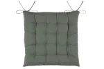 Pernă de scaun Duo Verde/In 40X40 cm, culoare verde/in, 100% bumbac