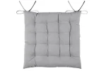 Pernă de scaun Duo Antracit/Gri 40X40 cm, culoare antracit/gri, 100% bumbac - imagine 3