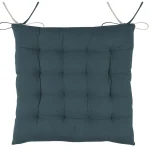 Pernă de scaun Duo Cobalt/In 40X40 cm, culoare cobalt/in, 100% bumbac