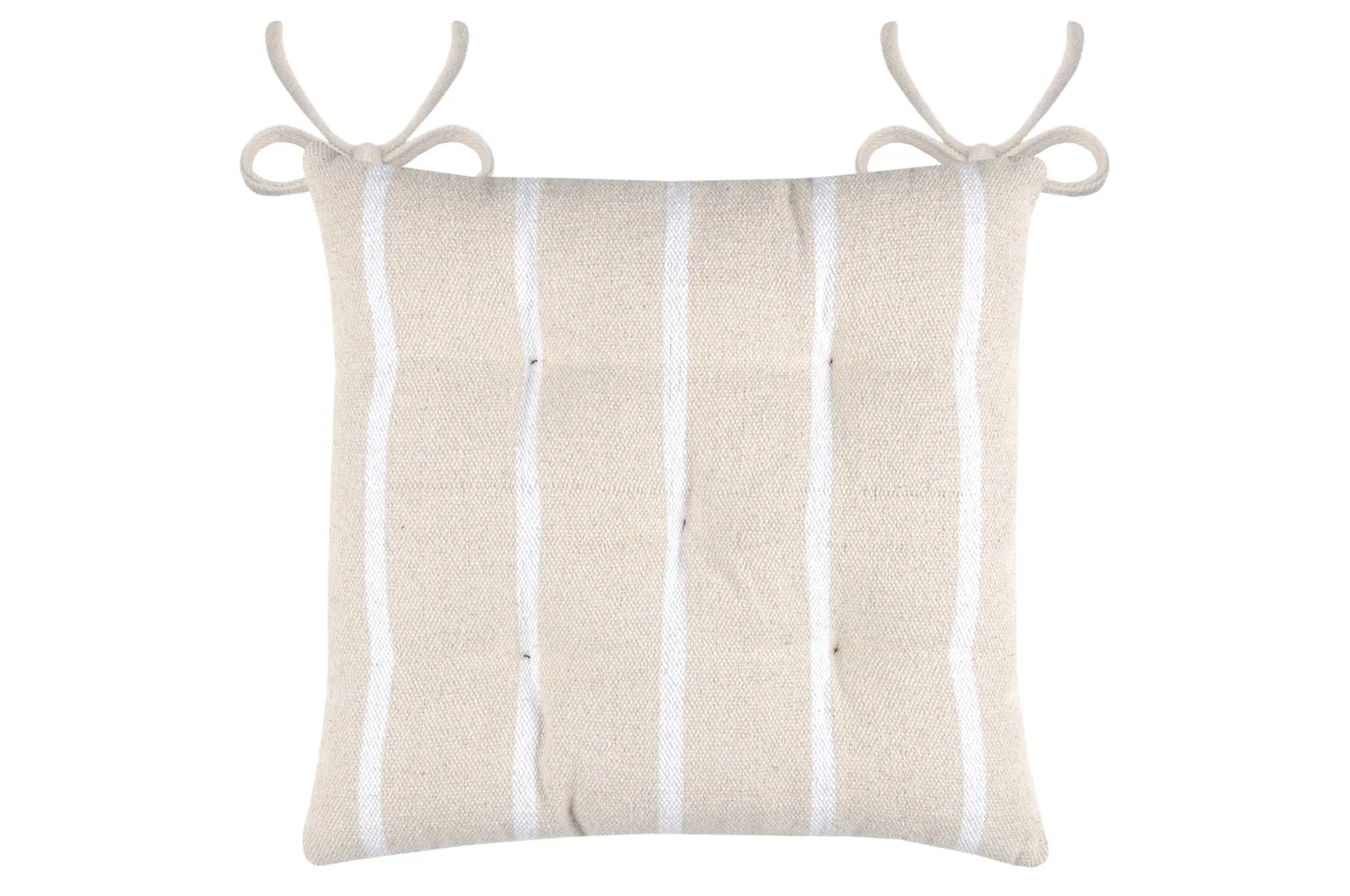CU1811009GAL_1 Pernă de scaun St Trop 40X40 cm, culoare alb, 100% bumbac - imagine 1