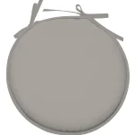 Pernă de scaun Ronde Nelson 40X40 cm, culoare in, 100% poliester