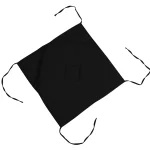 Pernă de scaun Nelson 40X40 cm, culoare negru, 100% poliester