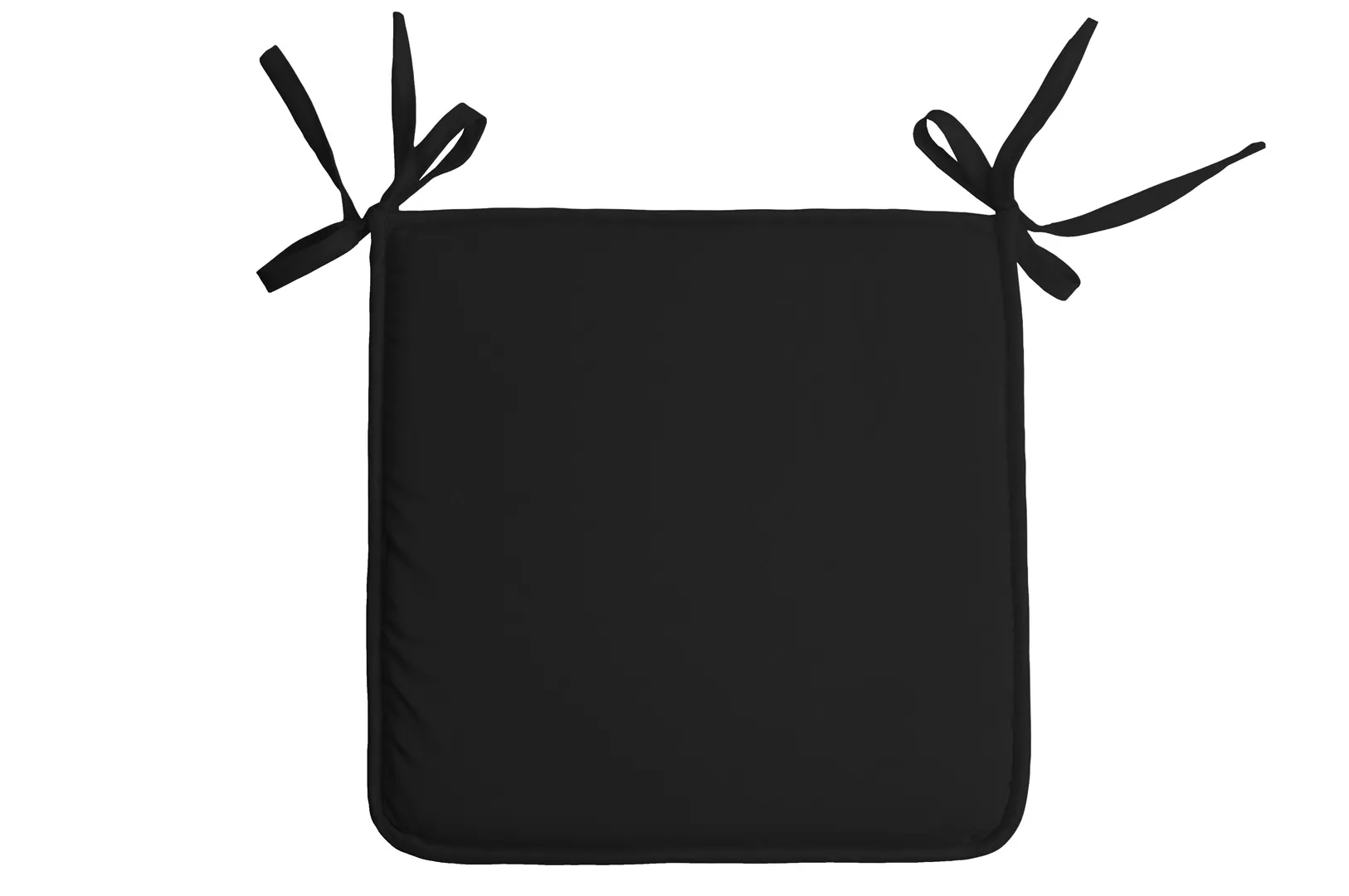 CU4689013G_1 Pernă de scaun Nelson 38X38 cm, culoare negru, 100% poliester - imagine 1
