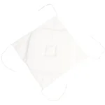 Pernă de scaun Nelson 40X40 cm, culoare alb, 100% poliester