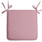 Pernă de scaun Nelson 38X38 cm, culoare roz pudră, 100% poliester