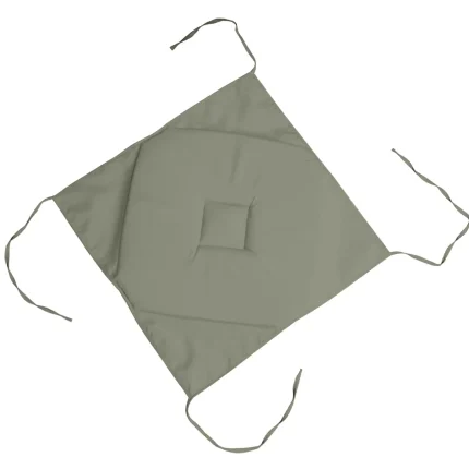 Pernă de scaun Nelson 40X40 cm, culoare gri deschis, 100% poliester