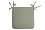 Pernă de scaun Nelson 38X38 cm, culoare gri deschis, 100% poliester