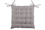 Pernă de scaun Points Bea 40X40 cm, culoare greige, 100% poliester