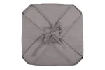 Pernă de scaun Bea 40X40 cm, culoare greige, 100% poliester - imagine 4