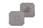 Pernă de scaun Bea 40X40 cm, culoare greige, 100% poliester - imagine 3