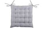 Pernă de scaun Points Bea 40X40 cm, culoare gri, 100% poliester
