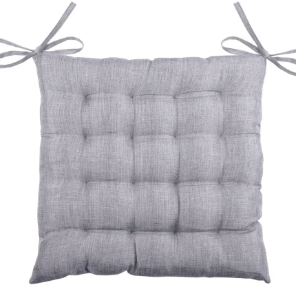 Pernă de scaun Points Bea 40X40 cm, culoare gri, 100% poliester