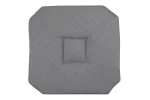 Pernă de scaun Bea 40X40 cm, culoare antracit, 100% poliester