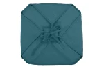 Pernă de scaun Bea 40X40 cm, culoare turcoaz, 100% poliester - imagine 4