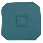 Pernă de scaun Bea 40X40 cm, culoare turcoaz, 100% poliester