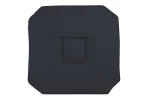 Pernă de scaun Bea 40X40 cm, culoare gri închis, 100% poliester