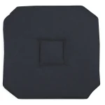 Pernă de scaun Bea 40X40 cm, culoare gri închis, 100% poliester