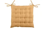 Pernă de scaun Points Bea 40X40 cm, culoare cappuccino, 100% poliester