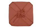 Pernă de scaun Bea 40X40 cm, culoare cărămiziu, 100% poliester - imagine 4