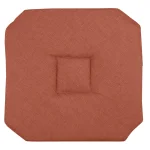 Pernă de scaun Bea 40X40 cm, culoare cărămiziu, 100% poliester