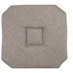 Pernă de scaun Bea 40X40 cm, culoare bej, 100% poliester