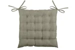 Pernă de scaun Points Bea 40X40 cm, culoare kaki, 100% poliester