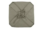 Pernă de scaun Bea 40X40 cm, culoare kaki, 100% poliester - imagine 4