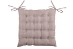 Pernă de scaun Points Bea 40X40 cm, culoare roz pudră, 100% poliester