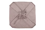 Pernă de scaun Bea 40X40 cm, culoare roz pudră, 100% poliester - imagine 4