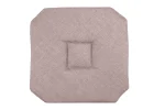 Pernă de scaun Bea 40X40 cm, culoare roz pudră, 100% poliester