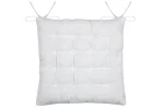 Pernă de scaun Coline 38X38 cm, culoare crem, 100% bumbac - imagine 4