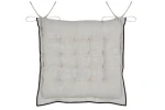 Pernă de scaun Helios 38X38 cm, culoare natural, 100% bumbac