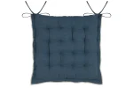 Pernă de scaun Helios 38X38 cm, culoare albastru, 100% bumbac