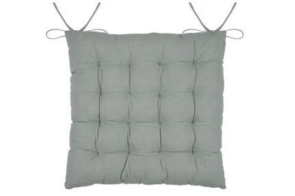 Pernă de scaun Yuki 38X38 cm, culoare natural, 100% bumbac - imagine 3