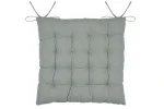 Pernă de scaun Yuki 38X38 cm, culoare bleu, 100% bumbac - imagine 3