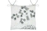 Pernă de scaun Yuki 38X38 cm, culoare bleu, 100% bumbac