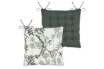 Pernă de scaun Botanys 38X38 cm, culoare crem, 15% in 85% bumbac - imagine 2