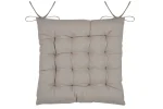 Pernă de scaun Hemera 38X38 cm, culoare greige, 100% bumbac - imagine 3