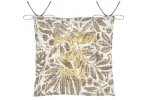 Pernă de scaun Hemera 38X38 cm, culoare greige, 100% bumbac