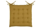 Pernă de scaun Pa×ton Albastru/Mustar 38X38 cm, culoare albastru/muștar, 100% bumbac - imagine 3