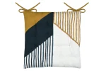 Pernă de scaun Pa×ton 38X38 cm, culoare multicolor, 100% bumbac