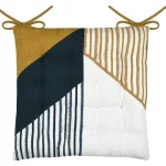 Pernă de scaun Pa×ton 38X38 cm, culoare multicolor, 100% bumbac