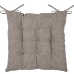 Pernă de scaun Dandy 38X38 cm, culoare greige, 100% poliester
