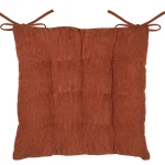 Pernă de scaun Dandy 38X38 cm, culoare arămiu, 100% poliester