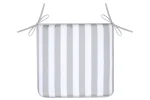 Pernă de scaun Deauville 38X38 cm, culoare natural, 100% poliester